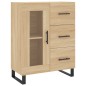 vidaXL Credenza Rovere Sonoma 69,5x34x180 cm in Legno Multistrato vidaXL Credenza Rovere Sonoma 69,5x34x180 cm in Legno Multistrato