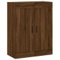 vidaXL Credenza Rovere Marrone 69,5x34x180 cm in Legno Multistrato