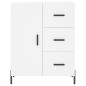 vidaXL Credenza Bianca 69,5x34x180 cm in Legno Multistrato vidaXL Credenza Bianca 69,5x34x180 cm in Legno Multistrato