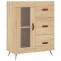 vidaXL Credenza Rovere Sonoma 69,5x34x180 cm in Legno Multistrato vidaXL Credenza Rovere Sonoma 69,5x34x180 cm in Legno Multistrato