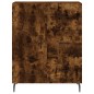 vidaXL Credenza Rovere Fumo 69,5x34x180 cm in Legno Multistrato vidaXL Credenza Rovere Fumo 69,5x34x180 cm in Legno Multistrato