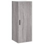 vidaXL Credenza Grigio Sonoma 34,5x34x180 cm in Legno Multistrato vidaXL Credenza Grigio Sonoma 34,5x34x180 cm in Legno Multistrato