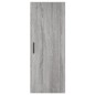 vidaXL Credenza Grigio Sonoma 34,5x34x180 cm in Legno Multistrato vidaXL Credenza Grigio Sonoma 34,5x34x180 cm in Legno Multistrato