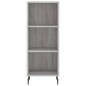 vidaXL Credenza Grigio Sonoma 34,5x34x180 cm in Legno Multistrato vidaXL Credenza Grigio Sonoma 34,5x34x180 cm in Legno Multistrato
