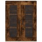 vidaXL Credenza Rovere Fumo 69,5x34x180 cm in Legno Multistrato vidaXL Credenza Rovere Fumo 69,5x34x180 cm in Legno Multistrato