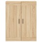 vidaXL Credenza Rovere Sonoma 69,5x34x180 cm in Legno Multistrato vidaXL Credenza Rovere Sonoma 69,5x34x180 cm in Legno Multistrato