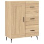 vidaXL Credenza Rovere Sonoma 69,5x34x180 cm in Legno Multistrato vidaXL Credenza Rovere Sonoma 69,5x34x180 cm in Legno Multistrato
