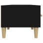 Mobile Porta TV Nero 150x34,5x30 cm in Legno Multistrato Mobile Porta TV Nero 150x34,5x30 cm in Legno Multistrato