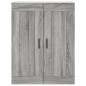 vidaXL Credenza Grigio Sonoma 69,5x34x180 cm in Legno Multistrato vidaXL Credenza Grigio Sonoma 69,5x34x180 cm in Legno Multistrato