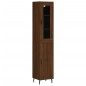 vidaXL Credenza Rovere Marrone 34,5x34x180 cm in Legno Multistrato vidaXL Credenza Rovere Marrone 34,5x34x180 cm in Legno Multistrato