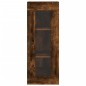 vidaXL Credenza Rovere Fumo 34,5x34x180 cm in Legno Multistrato vidaXL Credenza Rovere Fumo 34,5x34x180 cm in Legno Multistrato