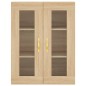 vidaXL Credenza Rovere Sonoma 69,5x34x180 cm in Legno Multistrato vidaXL Credenza Rovere Sonoma 69,5x34x180 cm in Legno Multistrato