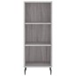 vidaXL Credenza Grigio Sonoma 34,5x34x180 cm in Legno Multistrato vidaXL Credenza Grigio Sonoma 34,5x34x180 cm in Legno Multistrato