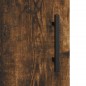 vidaXL Credenza Rovere Fumo 34,5x34x180 cm in Legno Multistrato vidaXL Credenza Rovere Fumo 34,5x34x180 cm in Legno Multistrato