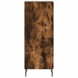 vidaXL Credenza Rovere Fumo 34,5x34x180 cm in Legno Multistrato vidaXL Credenza Rovere Fumo 34,5x34x180 cm in Legno Multistrato