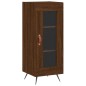 vidaXL Credenza Rovere Marrone 34,5x34x180 cm in Legno Multistrato vidaXL Credenza Rovere Marrone 34,5x34x180 cm in Legno Multistrato