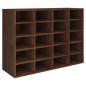 Scarpiera in Legno Multistrato 92x30x67,5 cm Rovere Marrone Scarpiera in Legno Multistrato 92x30x67,5 cm Rovere Marrone