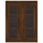 vidaXL Credenza Rovere Marrone 69,5x34x180 cm in Legno Multistrato vidaXL Credenza Rovere Marrone 69,5x34x180 cm in Legno Multistrato