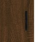 vidaXL Credenza Rovere Marrone 69,5x34x180 cm in Legno Multistrato vidaXL Credenza Rovere Marrone 69,5x34x180 cm in Legno Multistrato