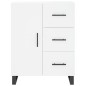 vidaXL Credenza Bianca 69,5x34x180 cm in Legno Multistrato vidaXL Credenza Bianca 69,5x34x180 cm in Legno Multistrato