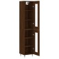 vidaXL Credenza Rovere Marrone 34,5x34x180 cm in Legno Multistrato vidaXL Credenza Rovere Marrone 34,5x34x180 cm in Legno Multistrato