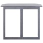 Tavolo da Balcone Pieghevole 90x50x74 cm in Massello di Acacia