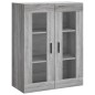 vidaXL Credenza Grigio Sonoma 69,5x34x180 cm in Legno Multistrato vidaXL Credenza Grigio Sonoma 69,5x34x180 cm in Legno Multistrato