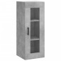 vidaXL Credenza Grigio Cemento 34,5x34x180 cm in Legno Multistrato vidaXL Credenza Grigio Cemento 34,5x34x180 cm in Legno Multistrato