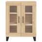 vidaXL Credenza Rovere Sonoma 69,5x34x180 cm in Legno Multistrato vidaXL Credenza Rovere Sonoma 69,5x34x180 cm in Legno Multistrato