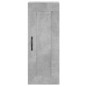 vidaXL Credenza Grigio Cemento 34,5x34x180 cm in Legno Multistrato vidaXL Credenza Grigio Cemento 34,5x34x180 cm in Legno Multistrato