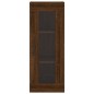 vidaXL Credenza Rovere Marrone 34,5x34x180 cm in Legno Multistrato vidaXL Credenza Rovere Marrone 34,5x34x180 cm in Legno Multistrato