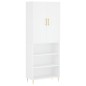 vidaXL Credenza Bianca 69,5x34x180 cm in Legno Multistrato vidaXL Credenza Bianca 69,5x34x180 cm in Legno Multistrato