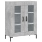 vidaXL Credenza Grigio Cemento 69,5x34x180 cm in Legno Multistrato vidaXL Credenza Grigio Cemento 69,5x34x180 cm in Legno Multistrato