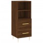 vidaXL Credenza Rovere Marrone 34,5x34x180 cm in Legno Multistrato vidaXL Credenza Rovere Marrone 34,5x34x180 cm in Legno Multistrato