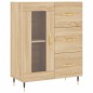 vidaXL Credenza Rovere Sonoma 69,5x34x180 cm in Legno Multistrato vidaXL Credenza Rovere Sonoma 69,5x34x180 cm in Legno Multistrato