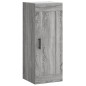 vidaXL Credenza Grigio Sonoma 34,5x34x180 cm in Legno Multistrato vidaXL Credenza Grigio Sonoma 34,5x34x180 cm in Legno Multistrato