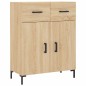 vidaXL Credenza Rovere Sonoma 69,5x34x180 cm in Legno Multistrato vidaXL Credenza Rovere Sonoma 69,5x34x180 cm in Legno Multistrato