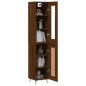 vidaXL Credenza Rovere Marrone 34,5x34x180 cm in Legno Multistrato vidaXL Credenza Rovere Marrone 34,5x34x180 cm in Legno Multistrato