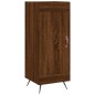 vidaXL Credenza Rovere Marrone 34,5x34x180 cm in Legno Multistrato vidaXL Credenza Rovere Marrone 34,5x34x180 cm in Legno Multistrato