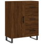 vidaXL Credenza Rovere Marrone 69,5x34x180 cm in Legno Multistrato vidaXL Credenza Rovere Marrone 69,5x34x180 cm in Legno Multistrato