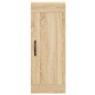 vidaXL Credenza Rovere Sonoma 34,5x34x180 cm in Legno Multistrato