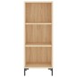 vidaXL Credenza Rovere Sonoma 34,5x34x180 cm in Legno Multistrato vidaXL Credenza Rovere Sonoma 34,5x34x180 cm in Legno Multistrato