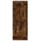 vidaXL Credenza Rovere Fumo 34,5x34x180 cm in Legno Multistrato vidaXL Credenza Rovere Fumo 34,5x34x180 cm in Legno Multistrato