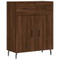 vidaXL Credenza Rovere Marrone 69,5x34x180 cm in Legno Multistrato vidaXL Credenza Rovere Marrone 69,5x34x180 cm in Legno Multistrato