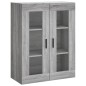 vidaXL Credenza Grigio Sonoma 69,5x34x180 cm in Legno Multistrato vidaXL Credenza Grigio Sonoma 69,5x34x180 cm in Legno Multistrato