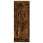 vidaXL Credenza Rovere Fumo 34,5x34x180 cm in Legno Multistrato vidaXL Credenza Rovere Fumo 34,5x34x180 cm in Legno Multistrato