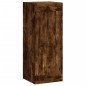 vidaXL Credenza Rovere Fumo 34,5x34x180 cm in Legno Multistrato vidaXL Credenza Rovere Fumo 34,5x34x180 cm in Legno Multistrato