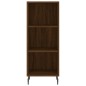 vidaXL Credenza Rovere Marrone 34,5x34x180 cm in Legno Multistrato vidaXL Credenza Rovere Marrone 34,5x34x180 cm in Legno Multistrato