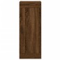 vidaXL Credenza Rovere Marrone 34,5x34x180 cm in Legno Multistrato vidaXL Credenza Rovere Marrone 34,5x34x180 cm in Legno Multistrato