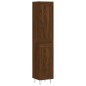 vidaXL Credenza Rovere Marrone 34,5x34x180 cm in Legno Multistrato vidaXL Credenza Rovere Marrone 34,5x34x180 cm in Legno Multistrato
